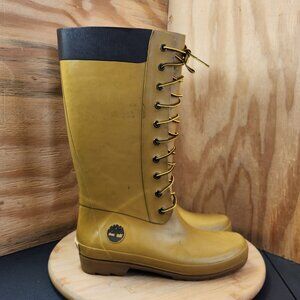 Timberland Womens Tall Rain Boots Size 8